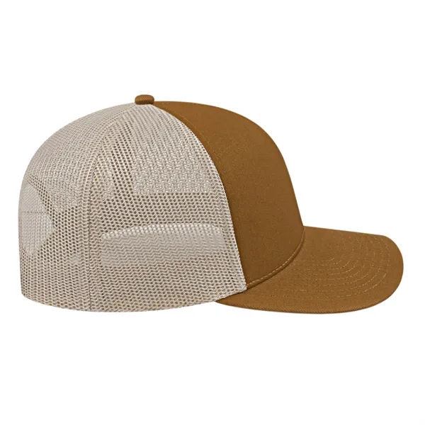 Cap America Poly/Cotton Trucker Mesh Back Cap... from ASI 66887 PCNA / Bullet