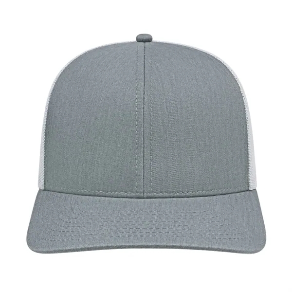 Cap America Poly/Cotton Trucker Mesh Back Cap... from ASI 66887 PCNA / Bullet