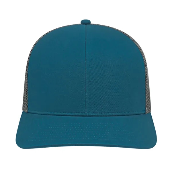 Cap America Poly/Cotton Trucker Mesh Back Cap... from ASI 66887 PCNA / Bullet