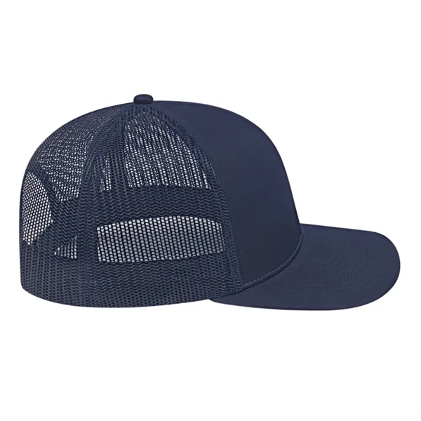 Cap America Poly/Cotton Trucker Mesh Back Cap... from ASI 66887 PCNA / Bullet