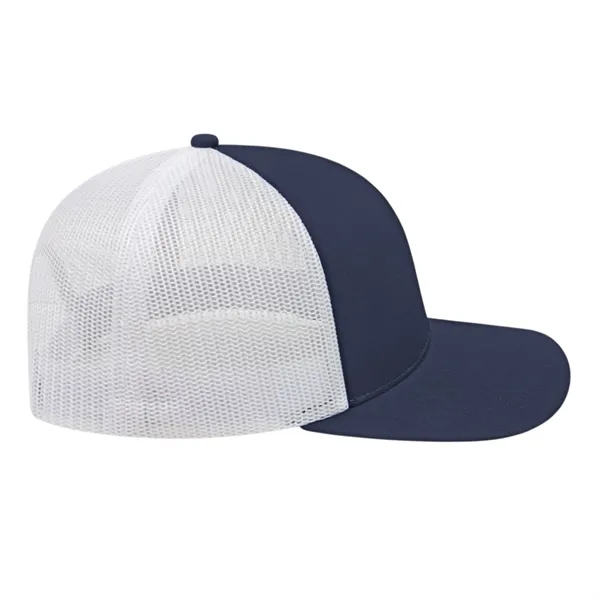 Cap America Poly/Cotton Trucker Mesh Back Cap... from ASI 66887 PCNA / Bullet