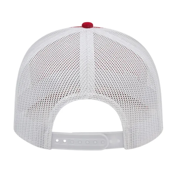 Cap America Poly/Cotton Trucker Mesh Back Cap... from ASI 66887 PCNA / Bullet
