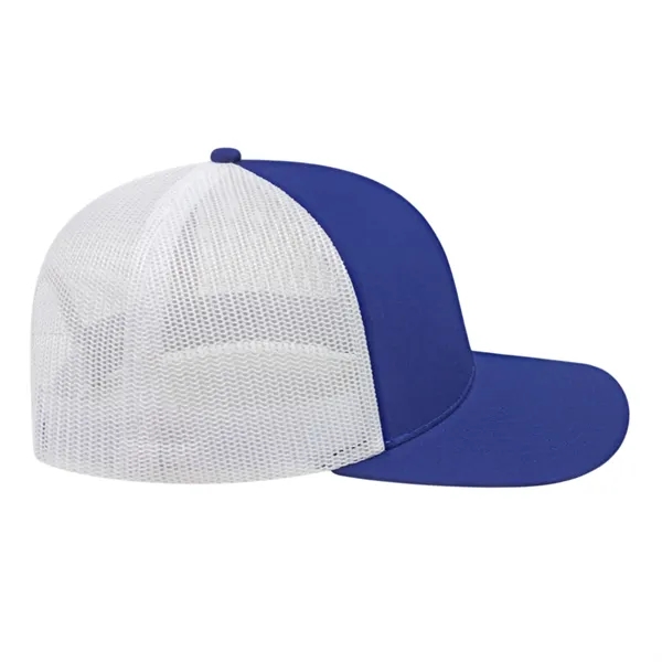 Cap America Poly/Cotton Trucker Mesh Back Cap... from ASI 66887 PCNA / Bullet