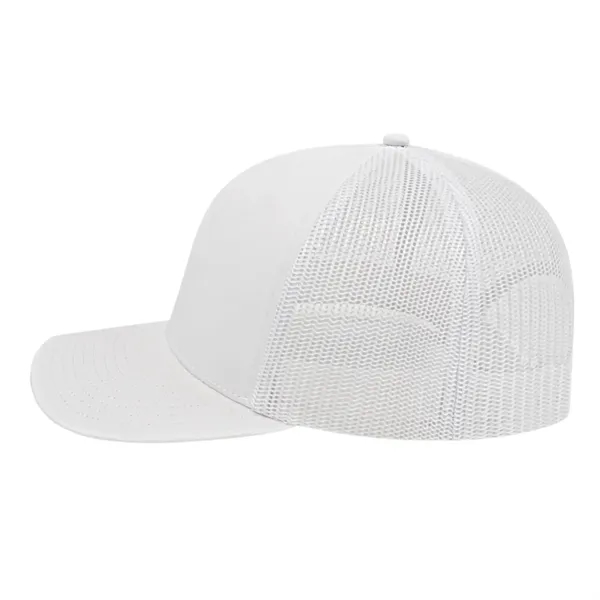Cap America Poly/Cotton Trucker Mesh Back Cap... from ASI 66887 PCNA / Bullet