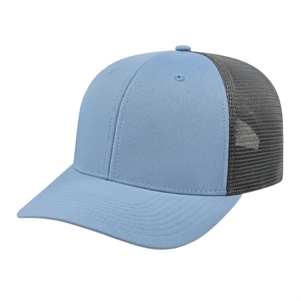 Cap America Premium Trucker Mesh Back Cap; features a shapeable pre-curved... from ASI 66887 PCNA / Bullet