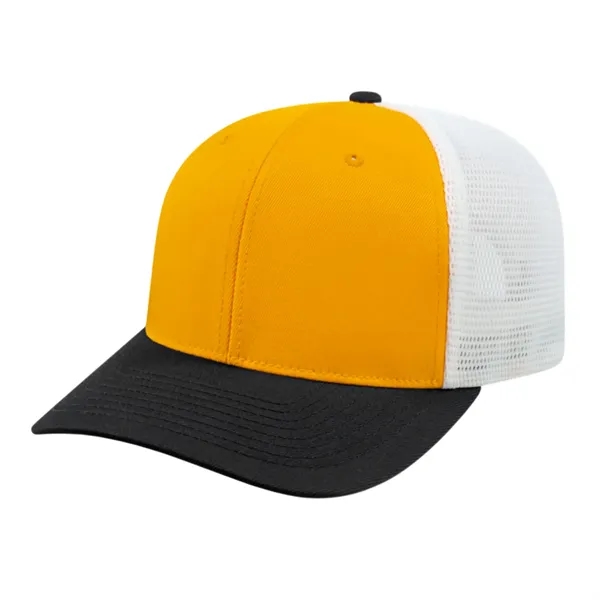 Cap America Premium Trucker Mesh Back Cap; features a shapeable pre-curved... from ASI 66887 PCNA / Bullet