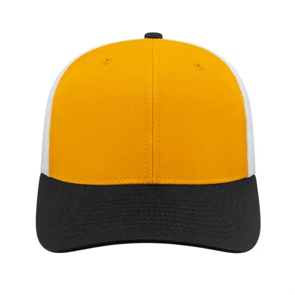 Cap America Premium Trucker Mesh Back Cap; features a shapeable pre-curved... from ASI 66887 PCNA / Bullet