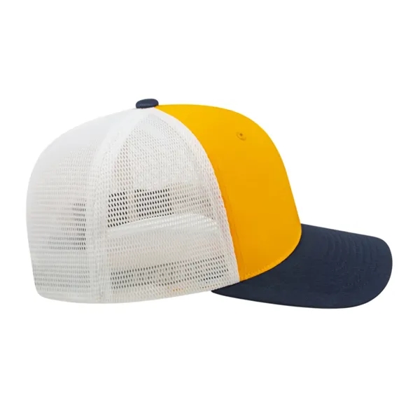 Cap America Premium Trucker Mesh Back Cap; features a shapeable pre-curved... from ASI 66887 PCNA / Bullet