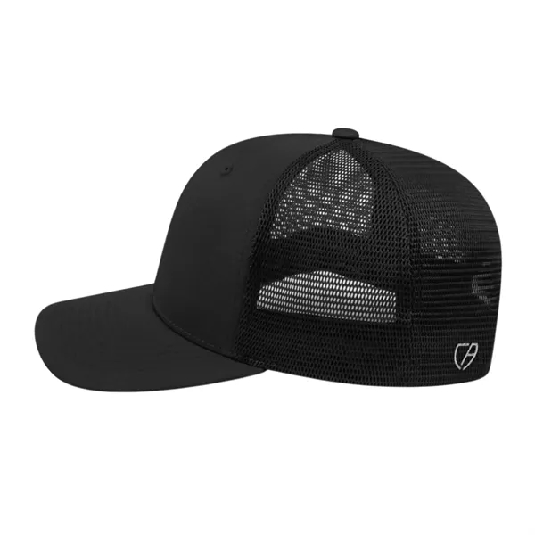 Cap America Premium Trucker Mesh Back Cap; features a shapeable pre-curved... from ASI 66887 PCNA / Bullet