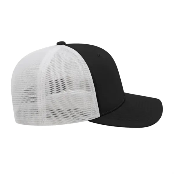 Cap America Premium Trucker Mesh Back Cap; features a shapeable pre-curved... from ASI 66887 PCNA / Bullet