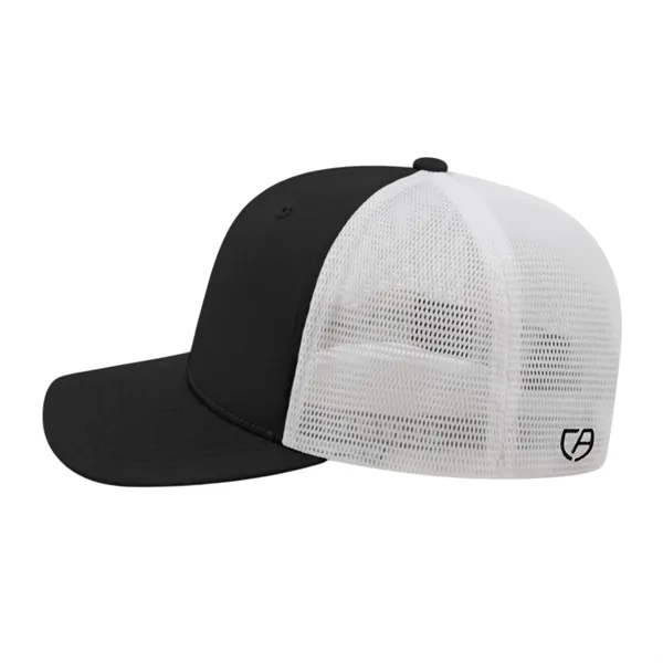 Cap America Premium Trucker Mesh Back Cap; features a shapeable pre-curved... from ASI 66887 PCNA / Bullet