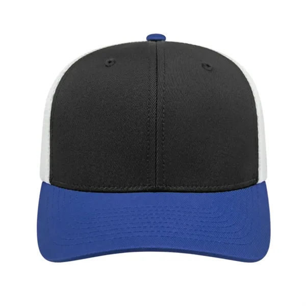 Cap America Premium Trucker Mesh Back Cap; features a shapeable pre-curved... from ASI 66887 PCNA / Bullet