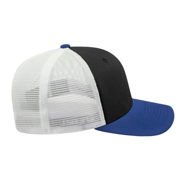 Cap America Premium Trucker Mesh Back Cap; features a shapeable pre-curved... from ASI 66887 PCNA / Bullet