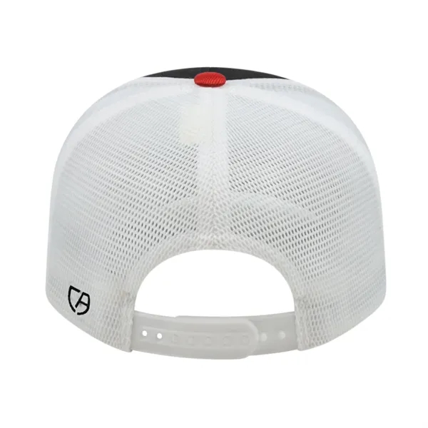 Cap America Premium Trucker Mesh Back Cap; features a shapeable pre-curved... from ASI 66887 PCNA / Bullet