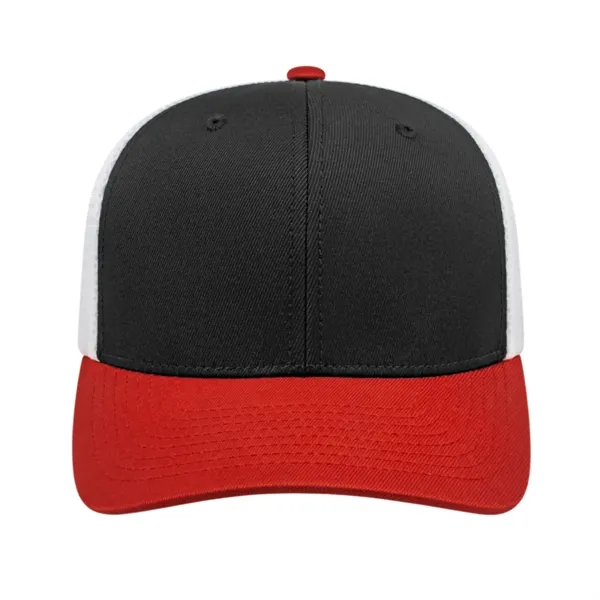 Cap America Premium Trucker Mesh Back Cap; features a shapeable pre-curved... from ASI 66887 PCNA / Bullet