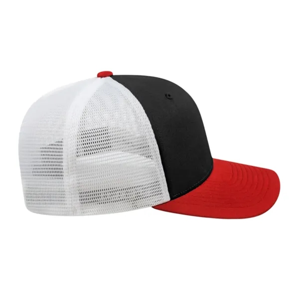 Cap America Premium Trucker Mesh Back Cap; features a shapeable pre-curved... from ASI 66887 PCNA / Bullet
