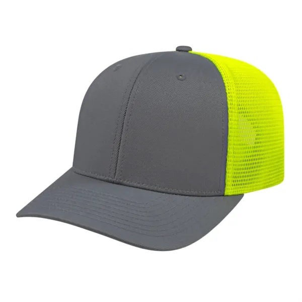Cap America Premium Trucker Mesh Back Cap; features a shapeable pre-curved... from ASI 66887 PCNA / Bullet