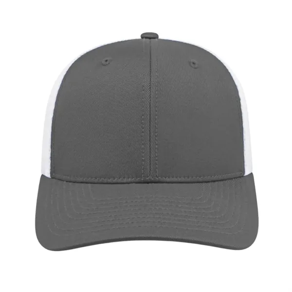 Cap America Premium Trucker Mesh Back Cap; features a shapeable pre-curved... from ASI 66887 PCNA / Bullet