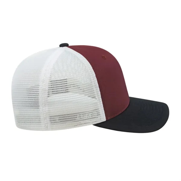 Cap America Premium Trucker Mesh Back Cap; features a shapeable pre-curved... from ASI 66887 PCNA / Bullet