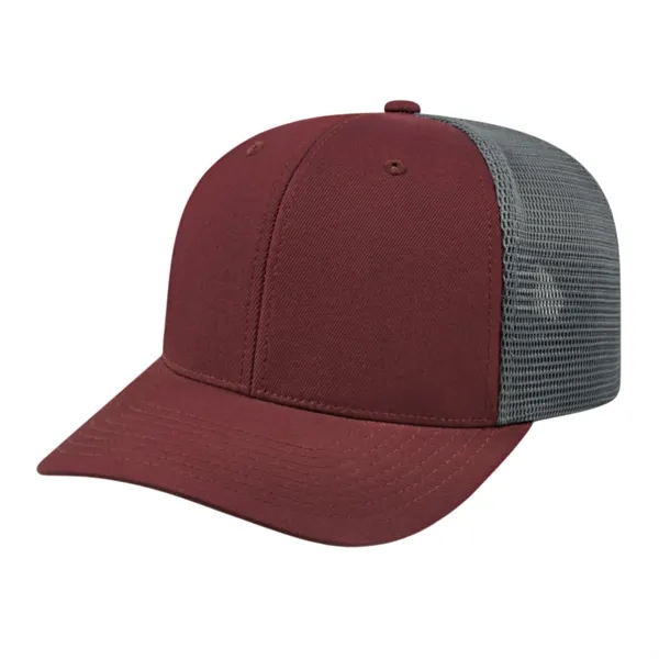 Cap America Premium Trucker Mesh Back Cap; features a shapeable pre-curved... from ASI 66887 PCNA / Bullet