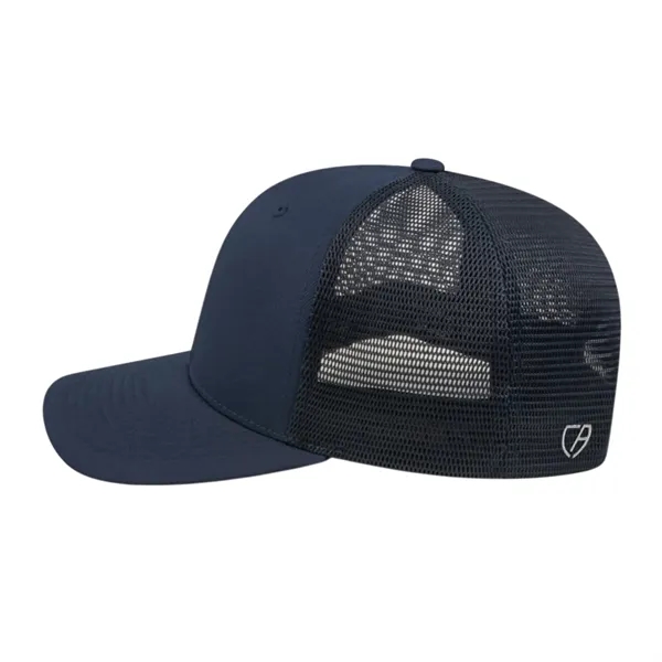 Cap America Premium Trucker Mesh Back Cap; features a shapeable pre-curved... from ASI 66887 PCNA / Bullet
