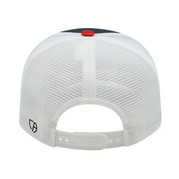 Cap America Premium Trucker Mesh Back Cap; features a shapeable pre-curved... from ASI 66887 PCNA / Bullet