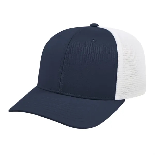 Cap America Premium Trucker Mesh Back Cap; features a shapeable pre-curved... from ASI 66887 PCNA / Bullet