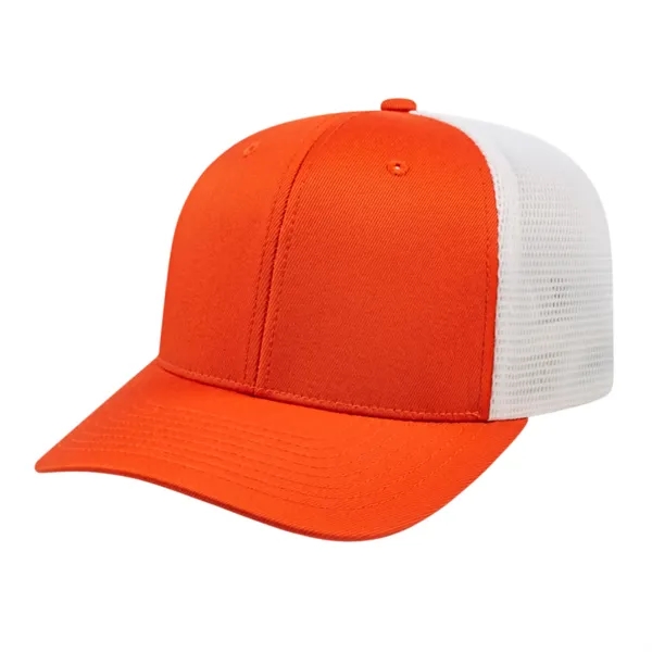 Cap America Premium Trucker Mesh Back Cap; features a shapeable pre-curved... from ASI 66887 PCNA / Bullet