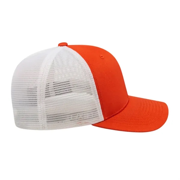 Cap America Premium Trucker Mesh Back Cap; features a shapeable pre-curved... from ASI 66887 PCNA / Bullet
