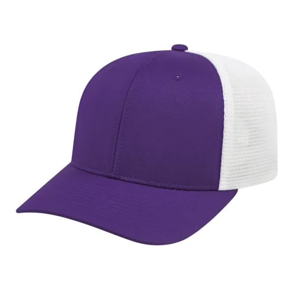 Cap America Premium Trucker Mesh Back Cap; features a shapeable pre-curved... from ASI 66887 PCNA / Bullet