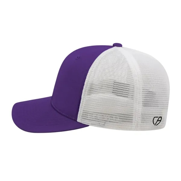 Cap America Premium Trucker Mesh Back Cap; features a shapeable pre-curved... from ASI 66887 PCNA / Bullet