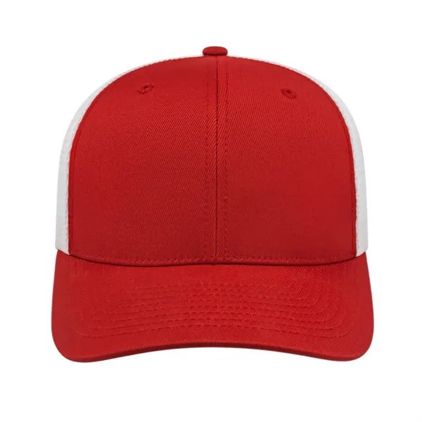 Cap America Premium Trucker Mesh Back Cap; features a shapeable pre-curved... from ASI 66887 PCNA / Bullet