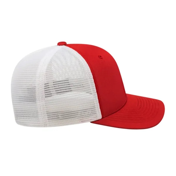 Cap America Premium Trucker Mesh Back Cap; features a shapeable pre-curved... from ASI 66887 PCNA / Bullet