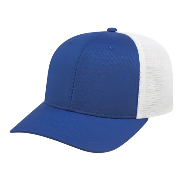 Cap America Premium Trucker Mesh Back Cap; features a shapeable pre-curved... from ASI 66887 PCNA / Bullet