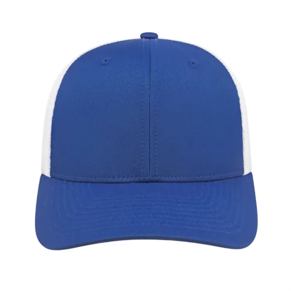 Cap America Premium Trucker Mesh Back Cap; features a shapeable pre-curved... from ASI 66887 PCNA / Bullet