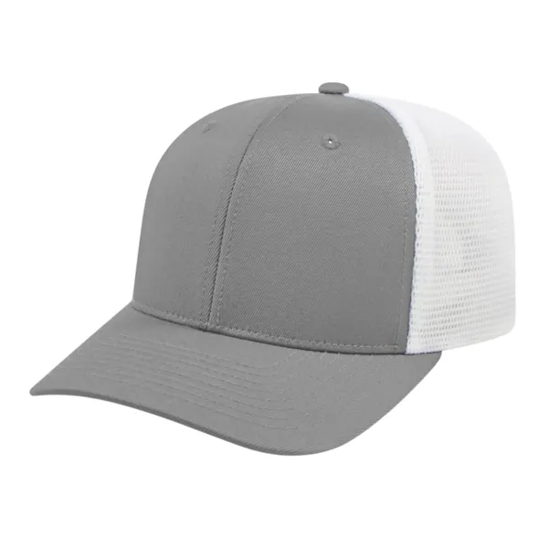 Cap America Premium Trucker Mesh Back Cap; features a shapeable pre-curved... from ASI 66887 PCNA / Bullet