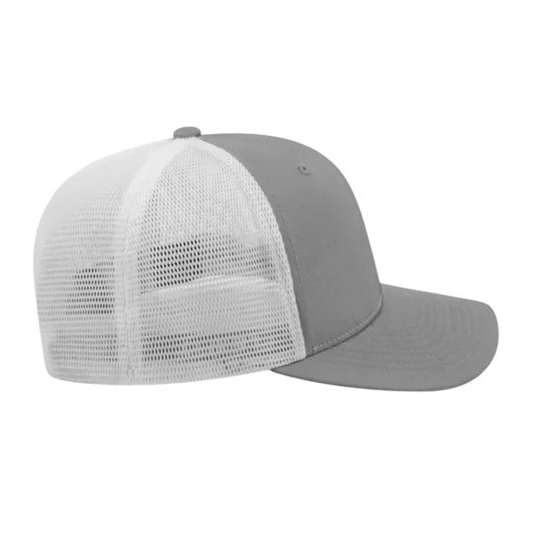 Cap America Premium Trucker Mesh Back Cap; features a shapeable pre-curved... from ASI 66887 PCNA / Bullet