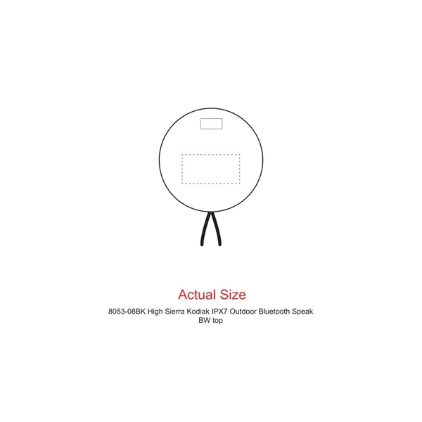 Outdoor wireless Bluetooth speaker with 33 ft. range.... from ASI 66887 PCNA / Leeds