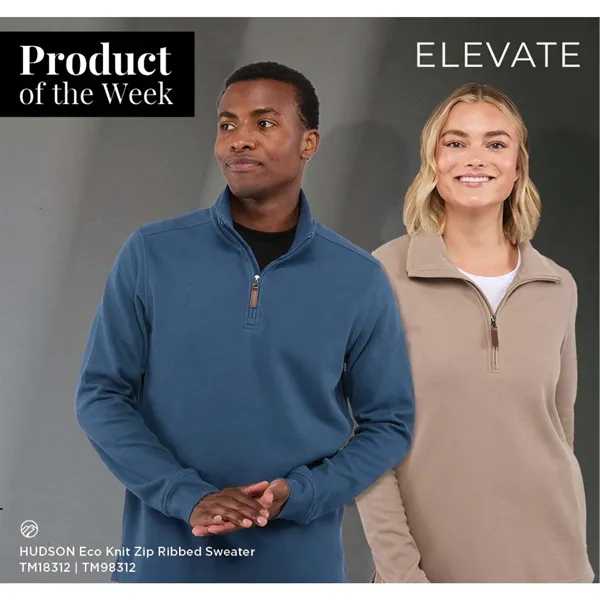 HUDSON Eco Knit Quarter Zip-Men's... from ASI 66887 PCNA / Trimark