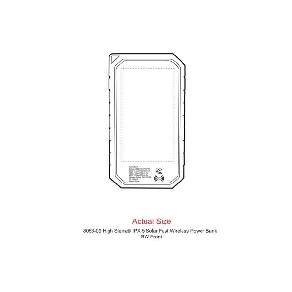 Wireless power bank has a 10,000 mAh rechargeable lithium polymer battery... from ASI 66887 PCNA / Leeds