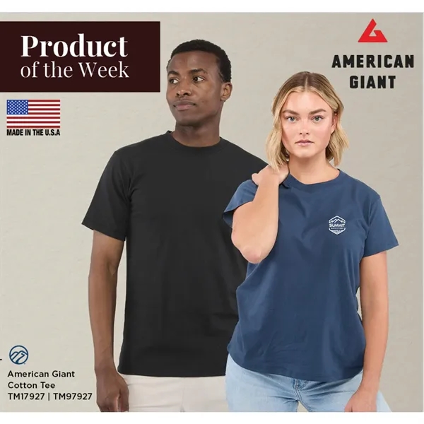 American Giant Cotton Crew Neck Tee - Women's... from ASI 66887 PCNA / Trimark