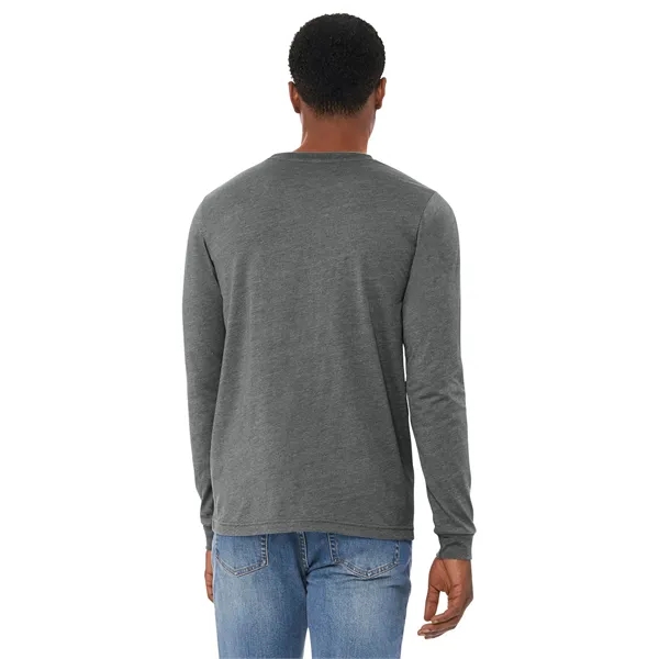 BELLA+CANVAS Unisex Heather CVC Long Sleeve Tee... from ASI 84863 SanMar