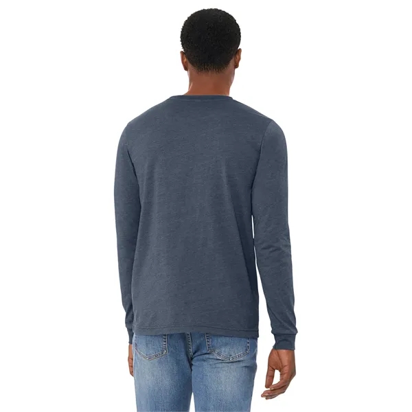 BELLA+CANVAS Unisex Heather CVC Long Sleeve Tee... from ASI 84863 SanMar