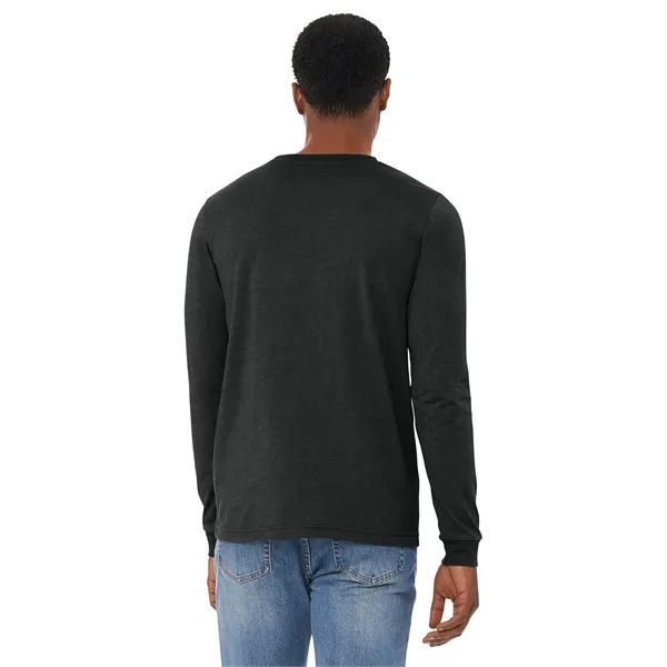 BELLA+CANVAS Unisex Heather CVC Long Sleeve Tee... from ASI 84863 SanMar