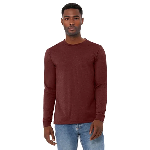 BELLA+CANVAS Unisex Heather CVC Long Sleeve Tee... from ASI 84863 SanMar