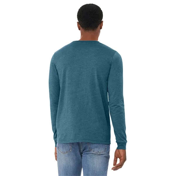 BELLA+CANVAS Unisex Heather CVC Long Sleeve Tee... from ASI 84863 SanMar