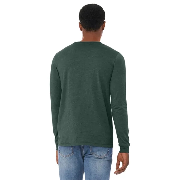 BELLA+CANVAS Unisex Heather CVC Long Sleeve Tee... from ASI 84863 SanMar