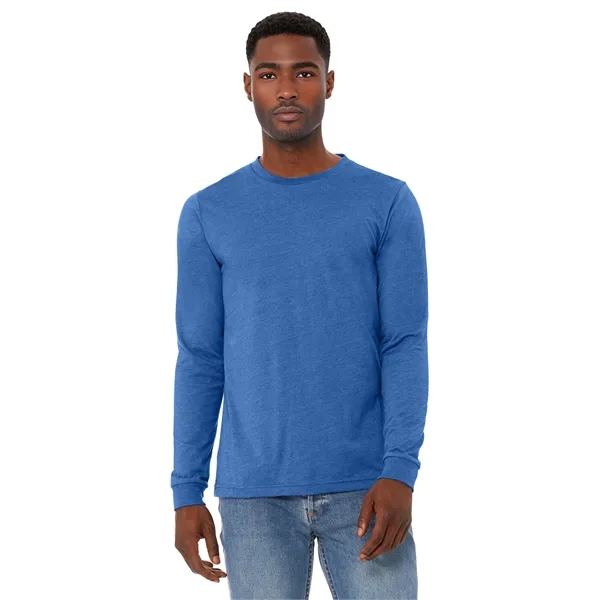 BELLA+CANVAS Unisex Heather CVC Long Sleeve Tee... from ASI 84863 SanMar