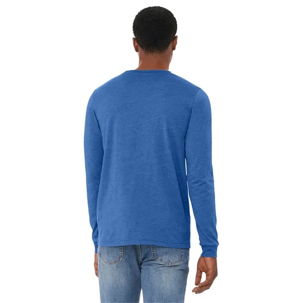 BELLA+CANVAS Unisex Heather CVC Long Sleeve Tee... from ASI 84863 SanMar