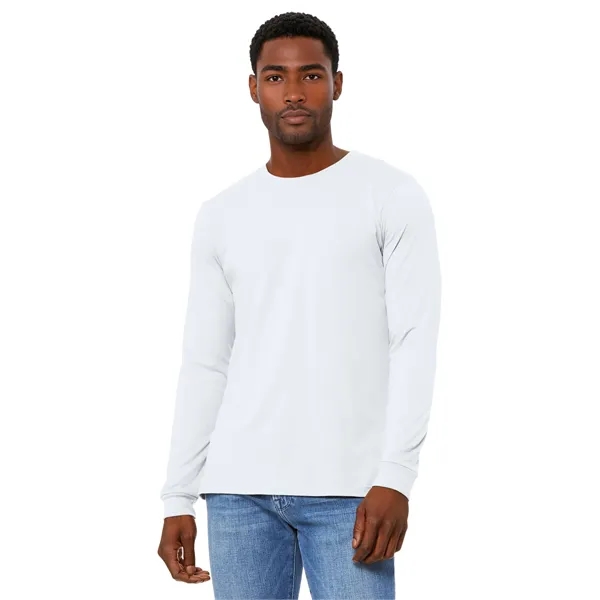 BELLA+CANVAS Unisex Heather CVC Long Sleeve Tee... from ASI 84863 SanMar